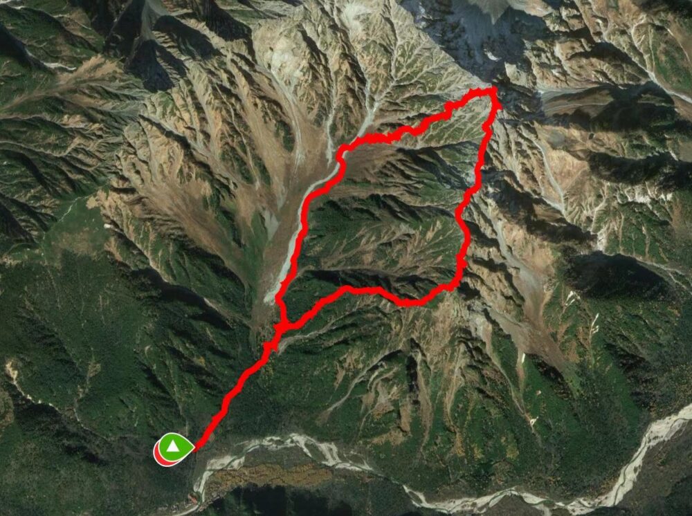明神岳主稜〜前穂高岳